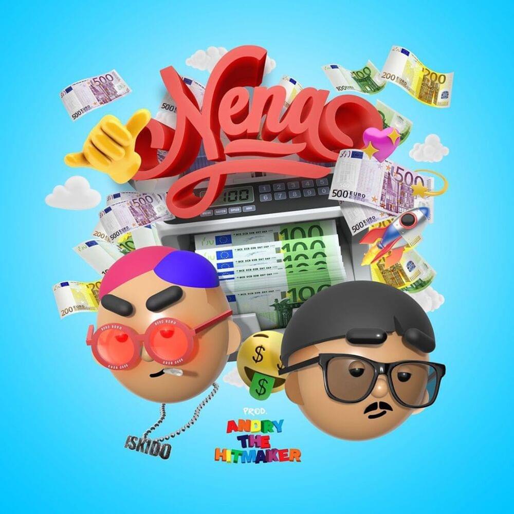 Album cover art for "Nena" by Boro & Geolier