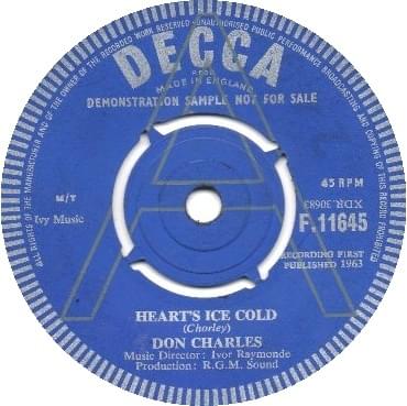 Hearts Ice Cold by Don Charles