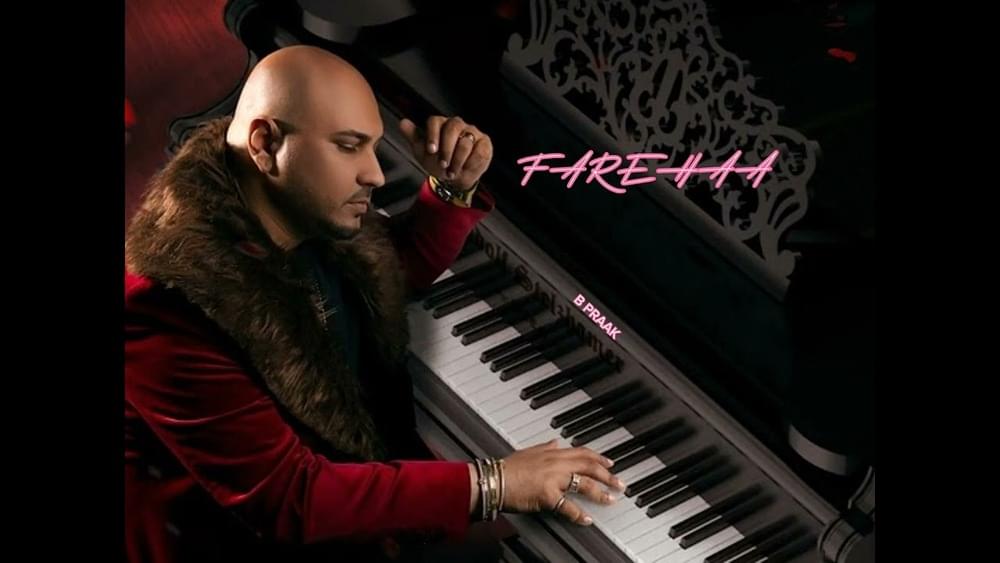 Album cover art for "Fareha" by B. Praak