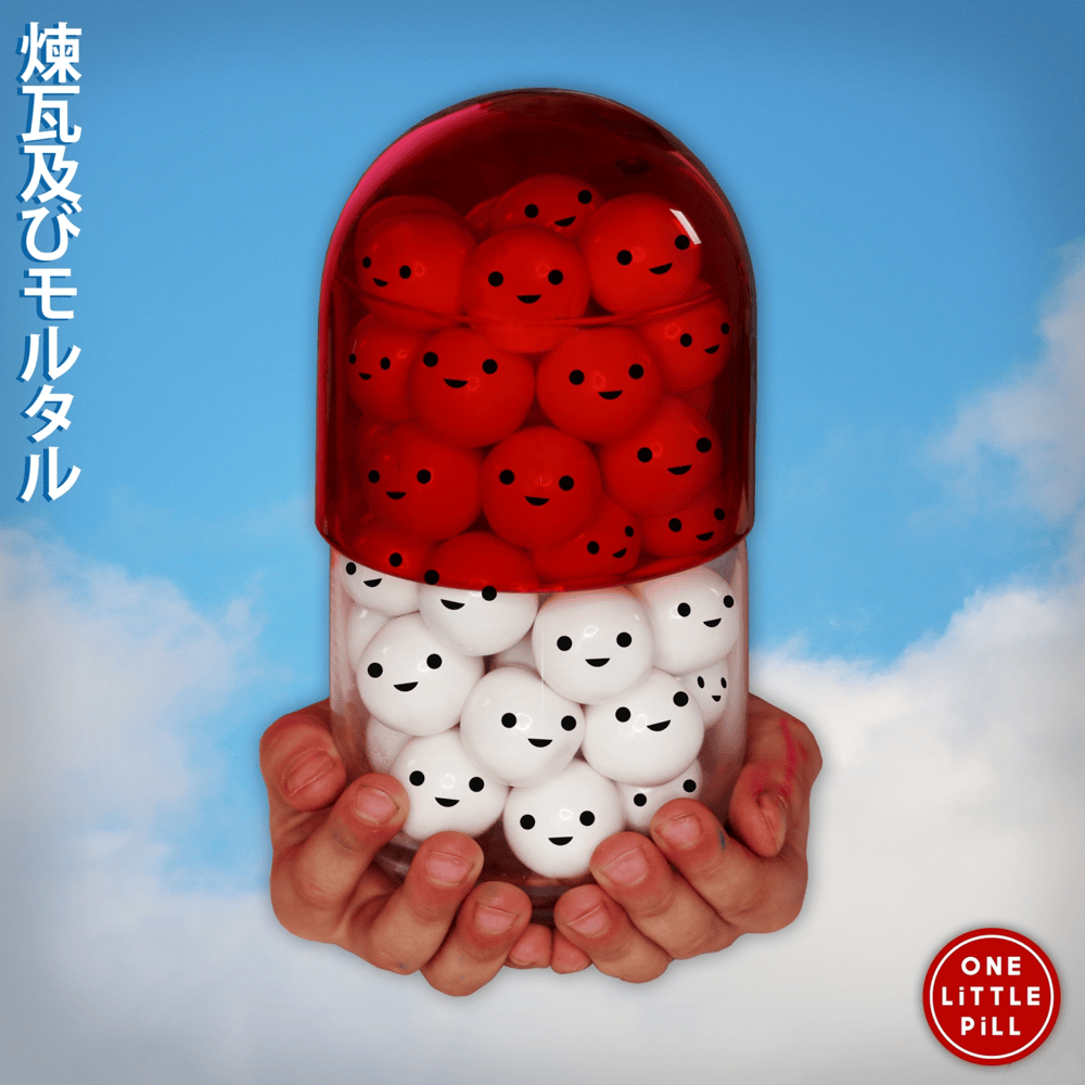 Album cover art for "One Little Pill" by Brick + Mortar