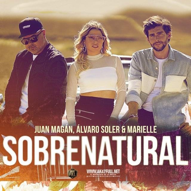 Album cover art for "Sobrenatural" by Juan Magán