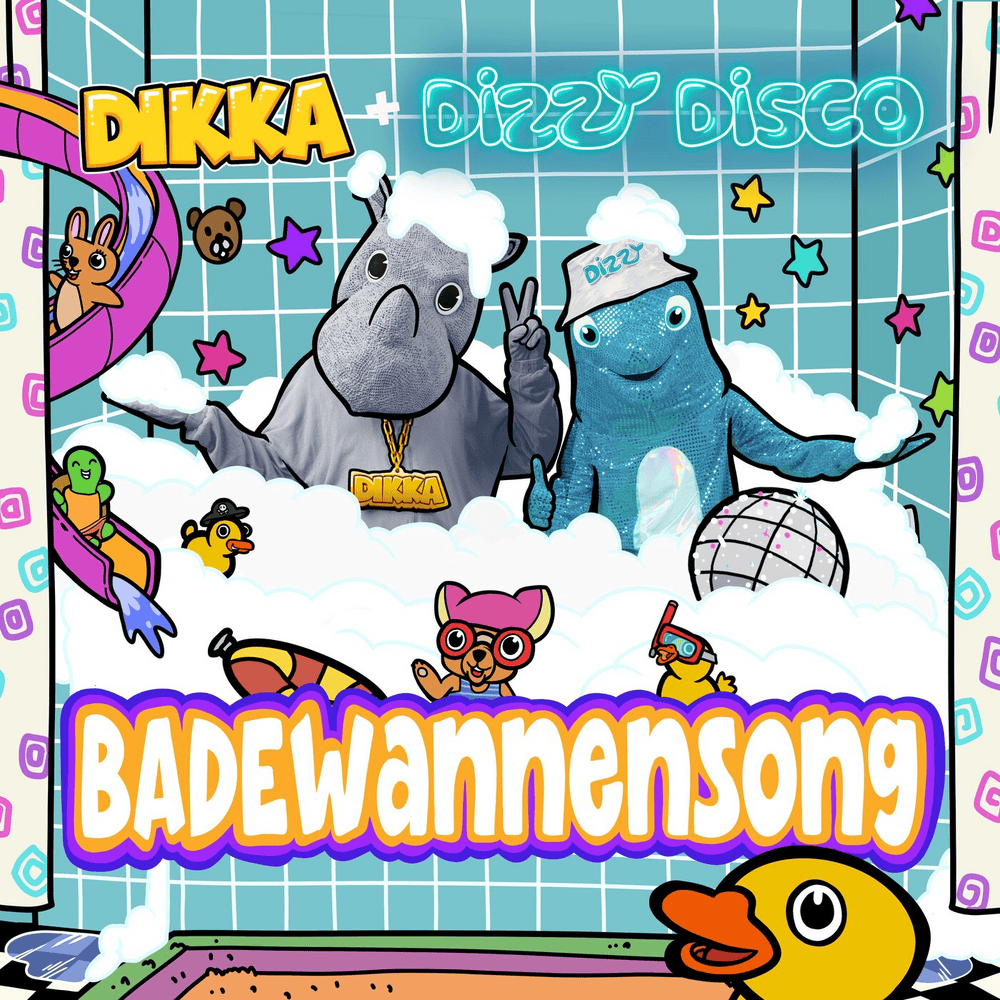 Album cover art for "Badewannensong" by Dizzy Disco