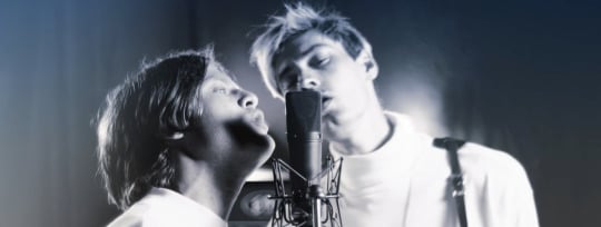 Album cover art for "Love Last Forever" by Mando Diao & Maxida Märak