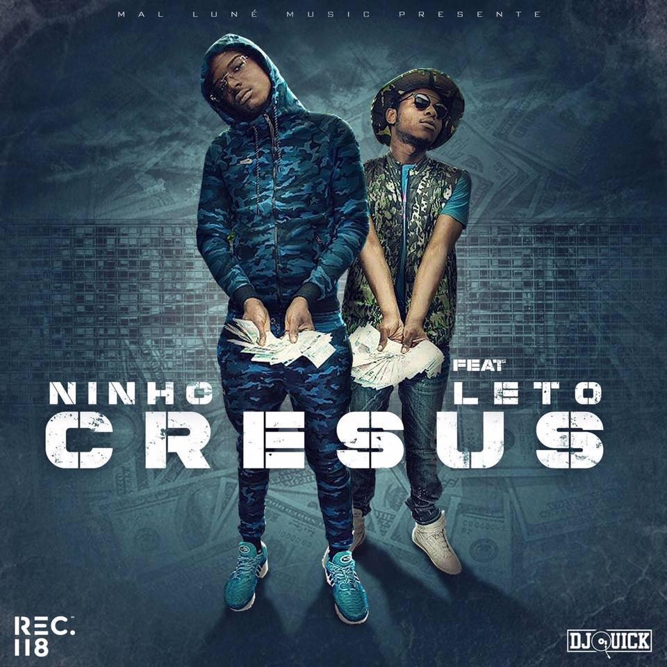 Album cover art for "Crésus" by Ninho & Leto