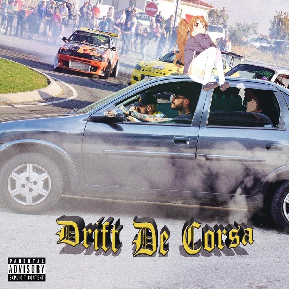 Album cover art for "Drift De Corsa" by Dragon Boys