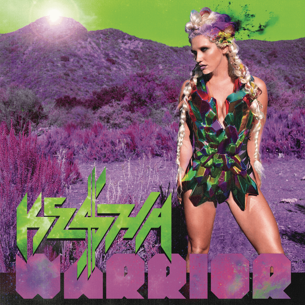 Album cover art for "Warrior" by Kesha