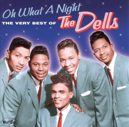 Album cover art for "Oh, What a Night" by The Dells