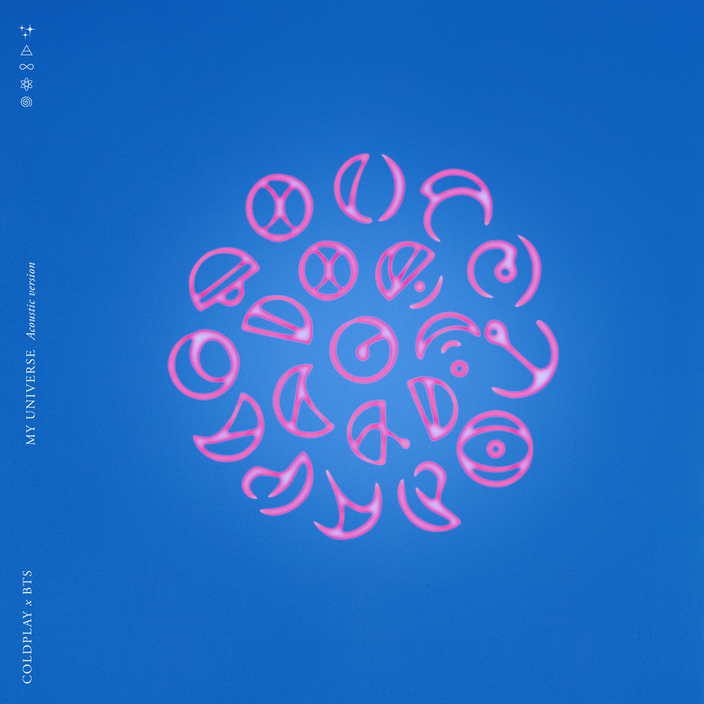 Album cover art for "My Universe (Acoustic Version)" by Coldplay