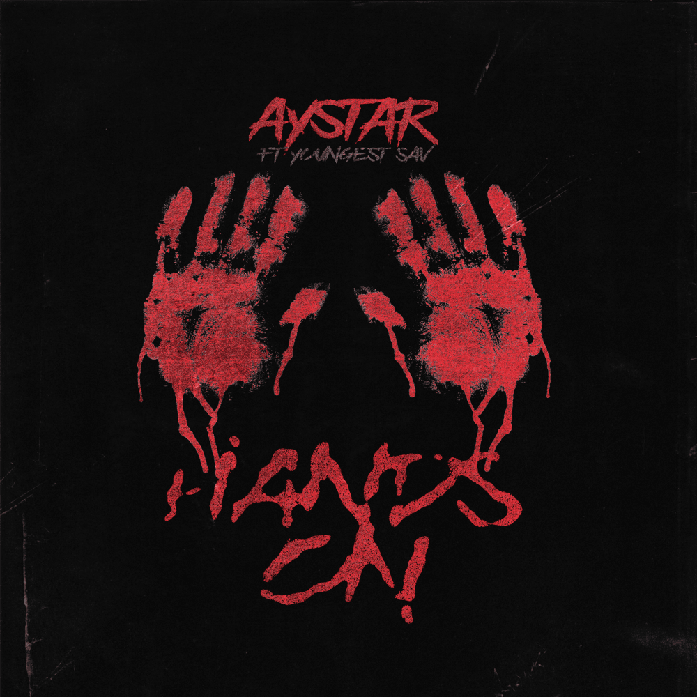 Album cover art for "Hands On" by Aystar & Youngest Sav