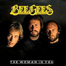 Album cover art for "The Woman in You" by Bee Gees