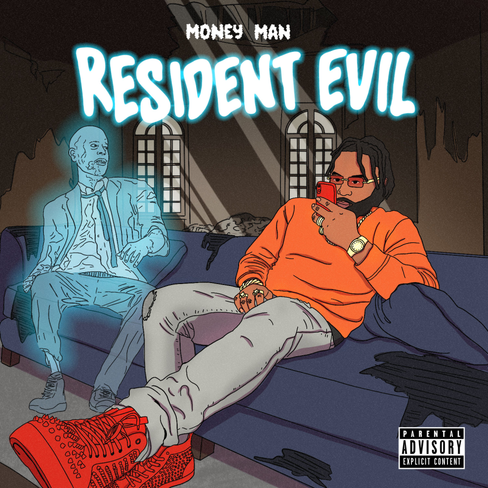 Album cover art for "Resident Evil" by Money Man