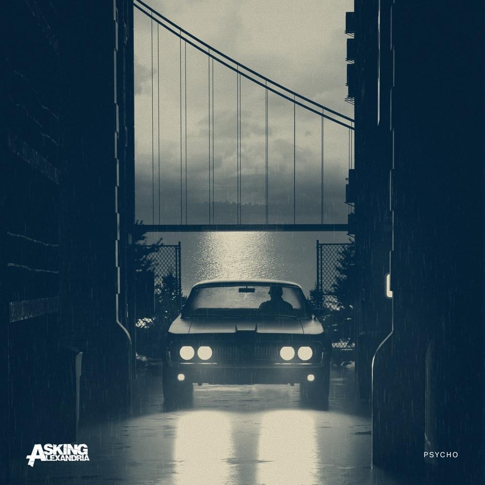 Album cover art for "Psycho" by Asking Alexandria