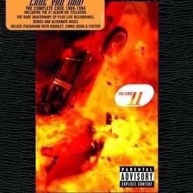 Album cover art for "Black Widow" by Mötley Crüe
