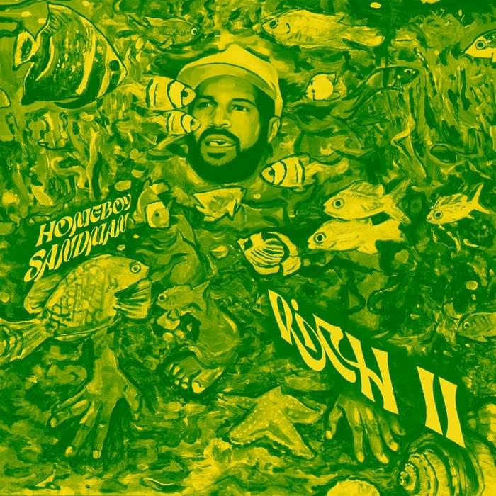 Album cover art for "Don’t Even Think About It" by Homeboy Sandman