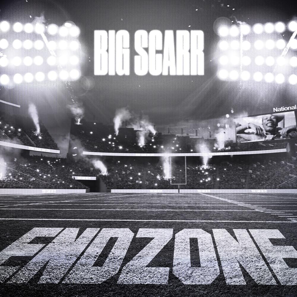 Album cover art for "Endzone" by Big Scarr