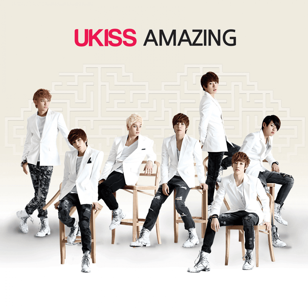 Album cover art for "Amazing" by UKISS