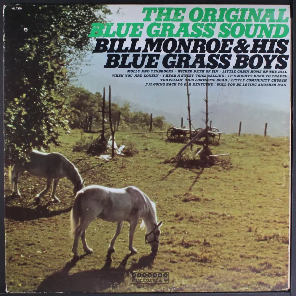 Album cover art for "I’m Going Back To Old Kentucky" by Bill Monroe
