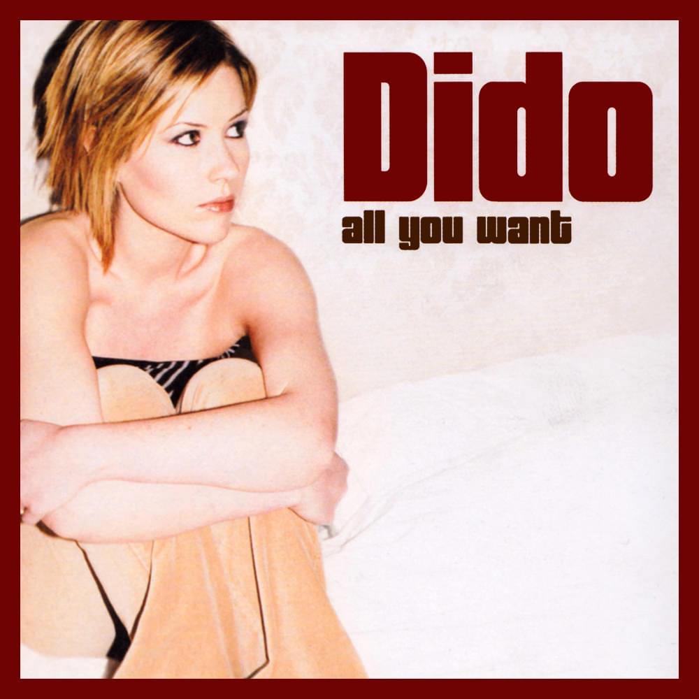 Album cover art for "All You Want" by Dido