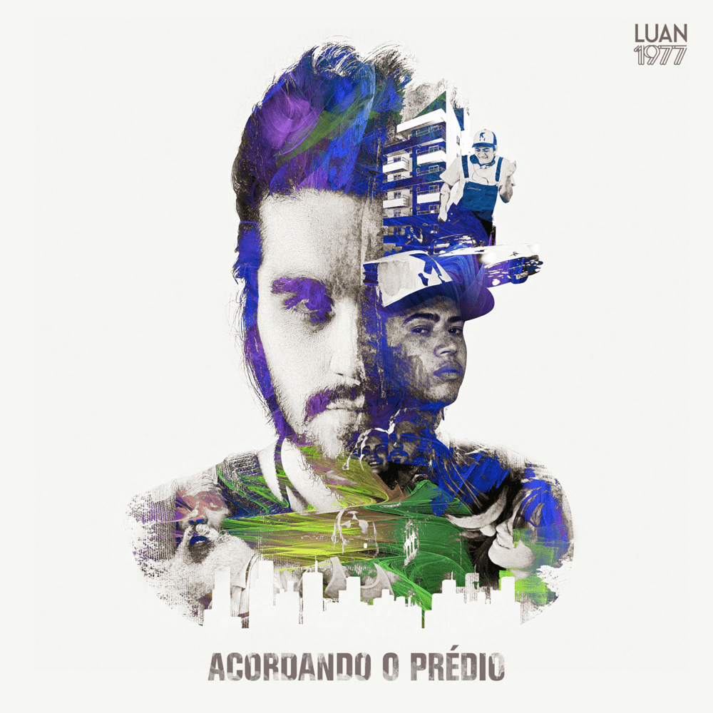 Album cover art for "Acordando o Prédio" by Luan Santana