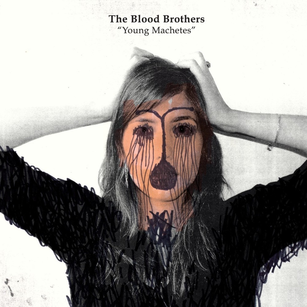 Album cover art for "Set Fire to the Face on Fire" by The Blood Brothers