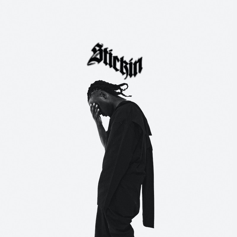 Album cover art for "Stickin" by Aklesso