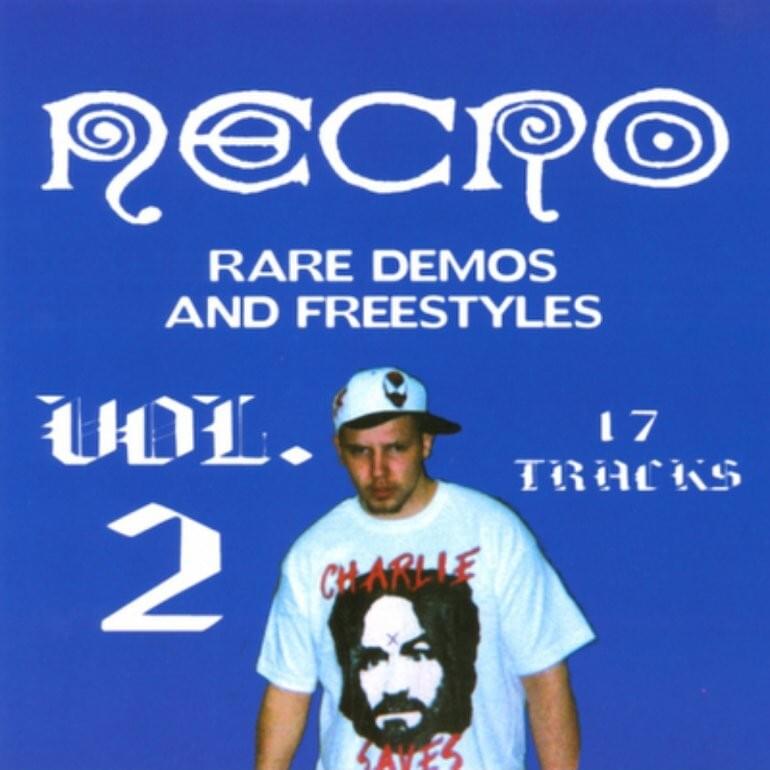 Album cover art for "Do the Charles Manson" by Necro