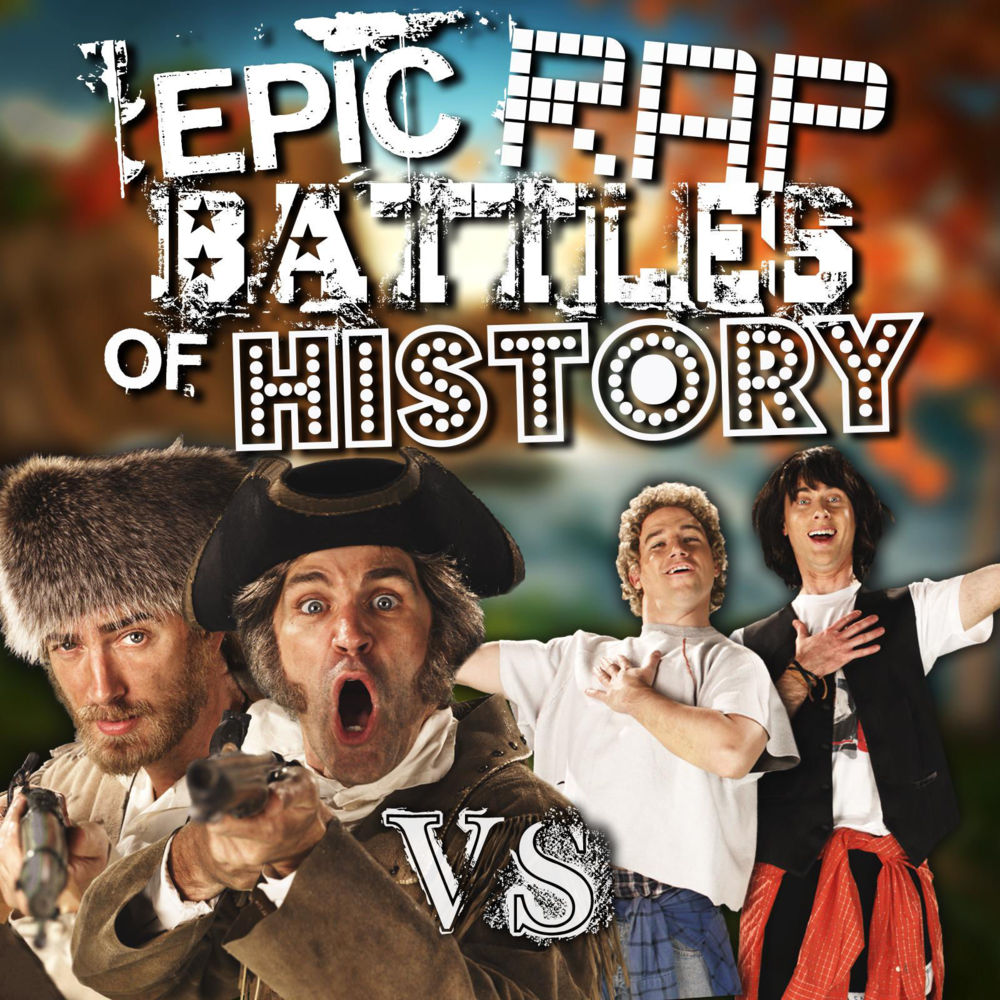 Album cover art for "Lewis and Clark vs Bill and Ted" by Epic Rap Battles of History & Rhett and Link & Nice Peter & EpicLLOYD & Rhett McLaughlin & Link Neal
