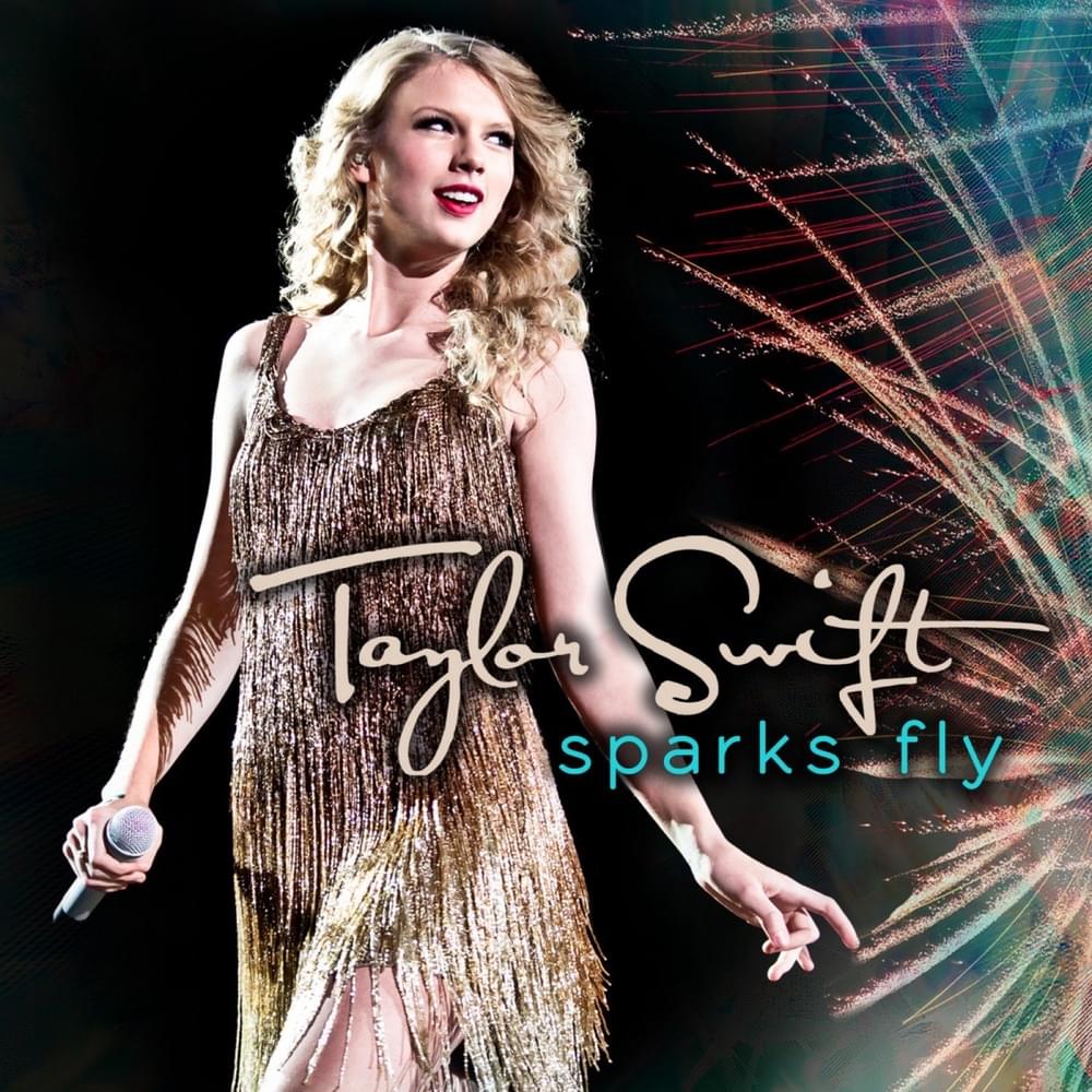 Album cover art for "Sparks Fly" by Taylor Swift