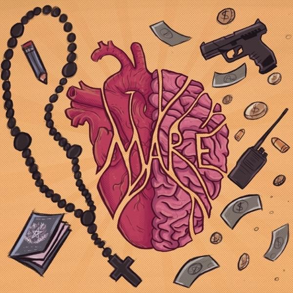 Album cover art for "Maré" by MC Cabelinho
