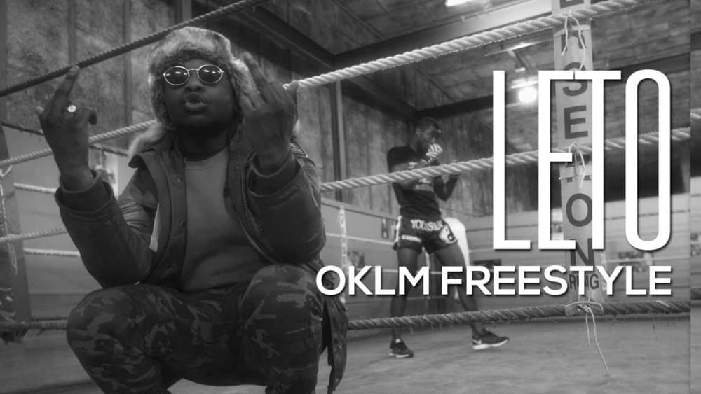 Album cover art for "OKLM Freestyle" by Leto