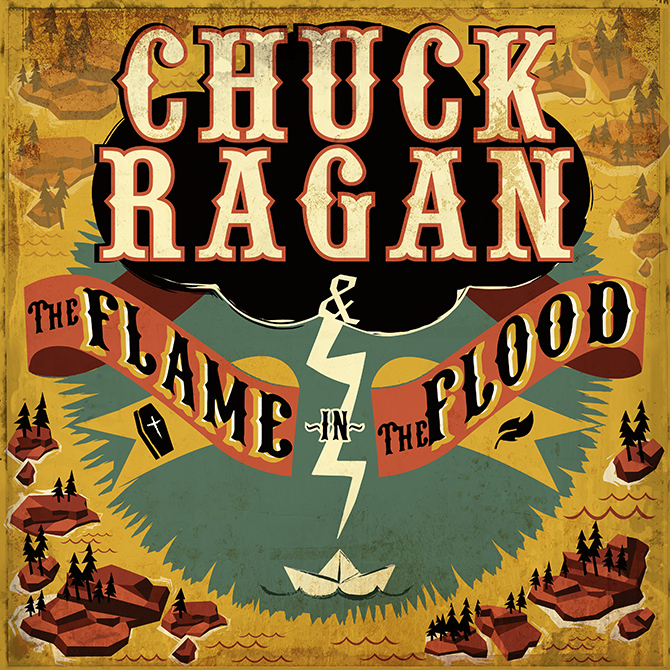 Album cover art for "Gathering Wood" by Chuck Ragan