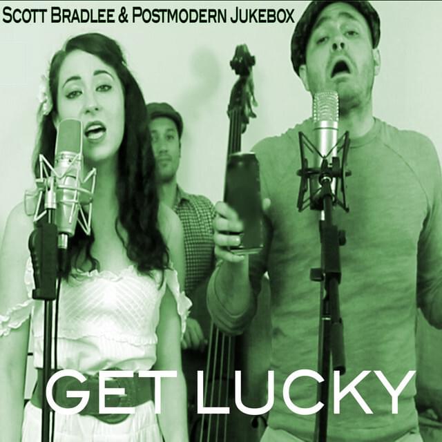 Album cover art for "Get Lucky" by Scott Bradlee’s Postmodern Jukebox & Robyn Adele Anderson & Mitchell Jarvis