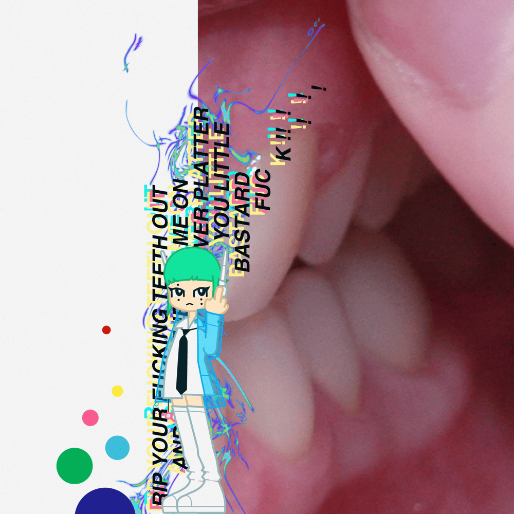 Album cover art for "SWEETSWEETSWEETLIKEBUBBLEGUM" by six impala