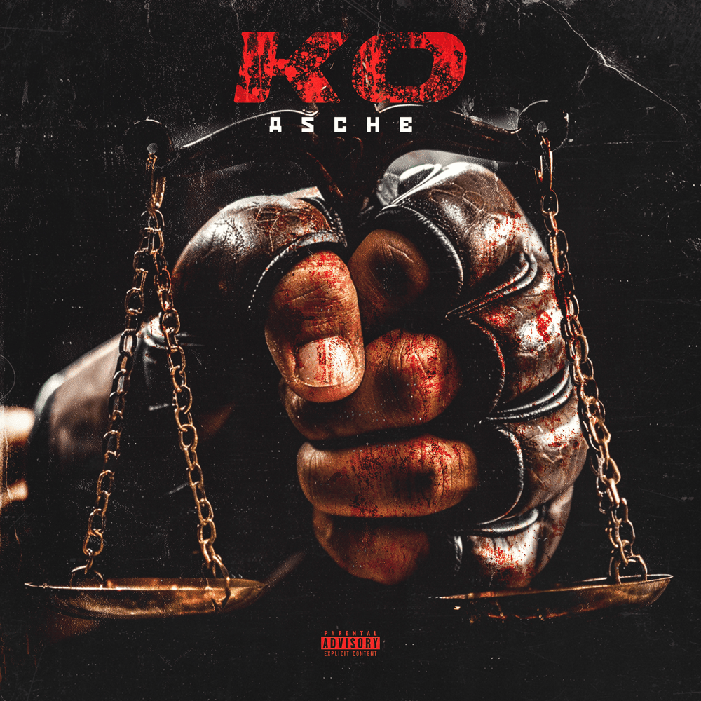 Album cover art for "K.O." by Asche