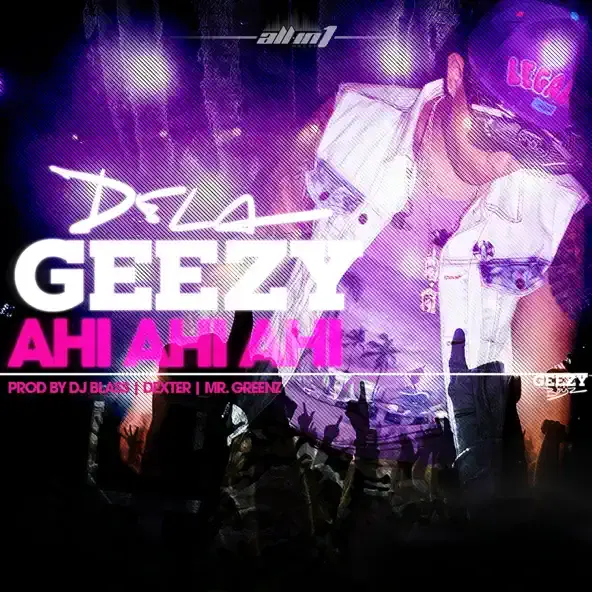 Album cover art for "Ahi Ahi Ahi" by De La Ghetto