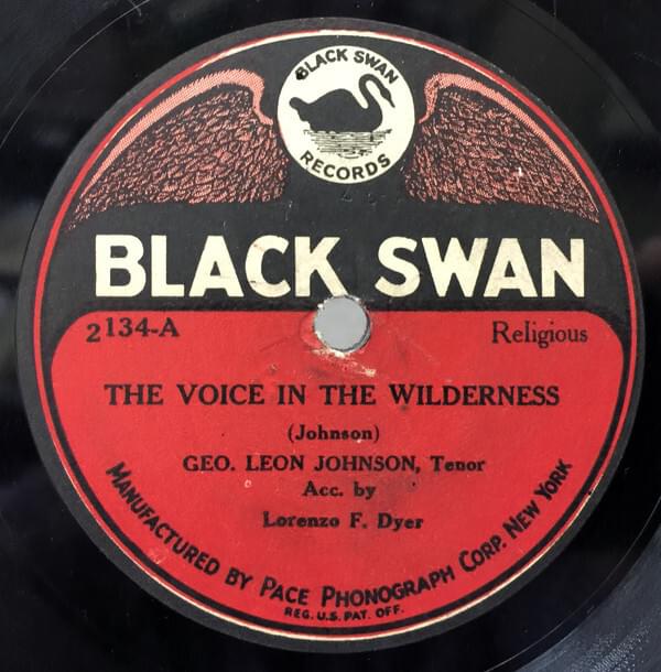 The Voice In the Wilderness by George Leon Johnson