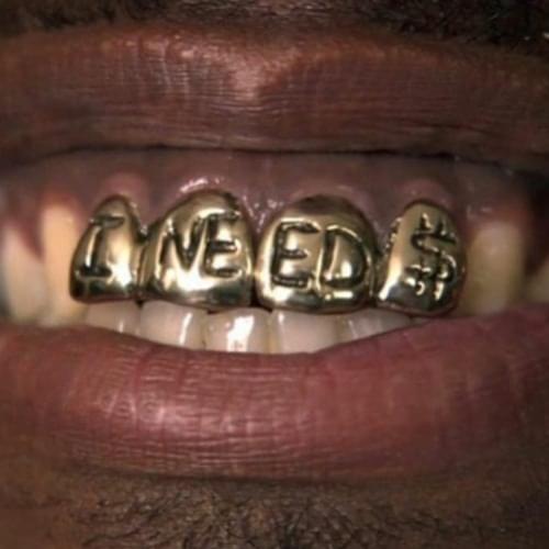 Album cover art for "i need $$$." by Bandmanrill