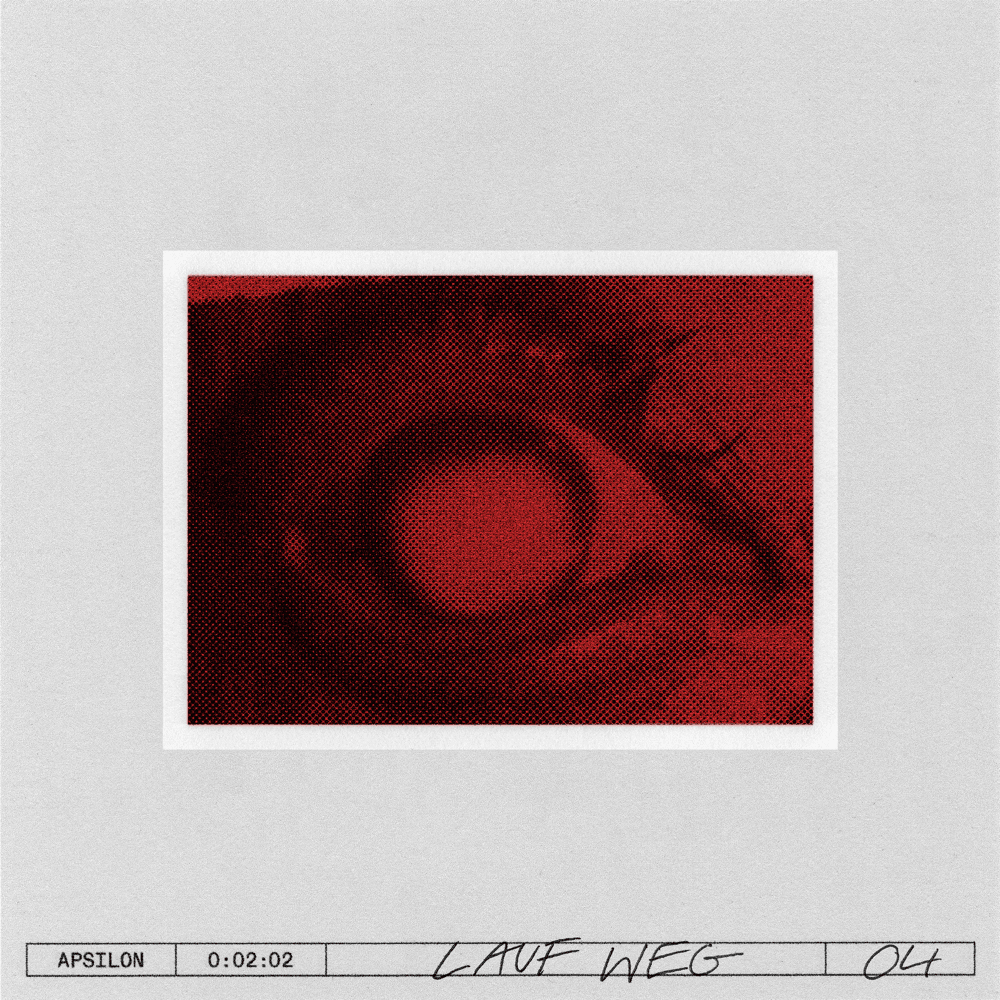 Album cover art for "Lauf weg" by Apsilon