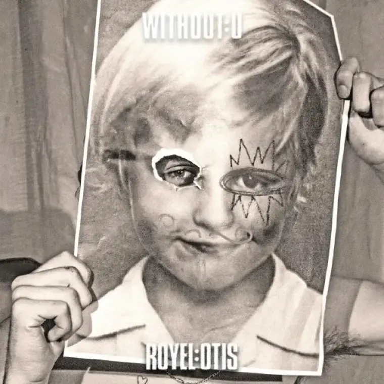 Album cover art for "Without U" by Royel Otis