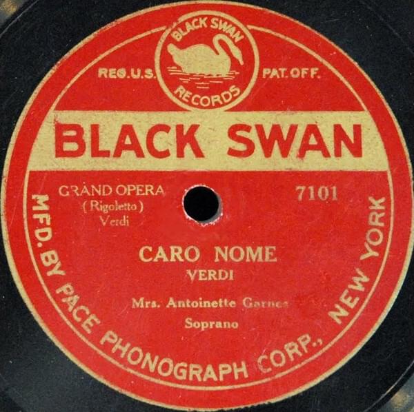 Album cover art for "Caro Nome" by Mrs. Antoinette Garnes