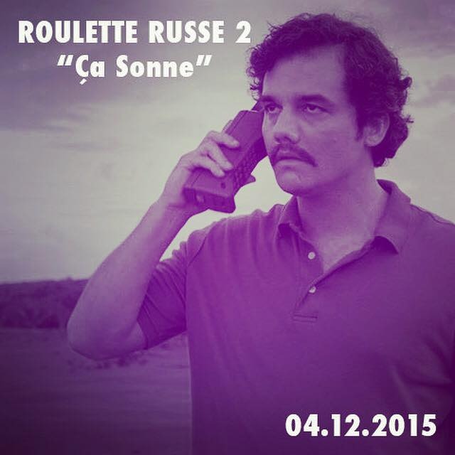 Album cover art for "Roulette Russe 2 (Ça sonne)" by Sadek