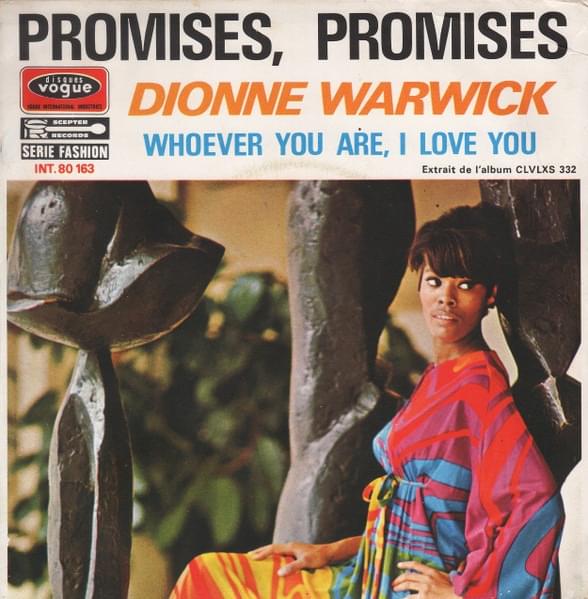 Album cover art for "Promises, Promises" by Dionne Warwick