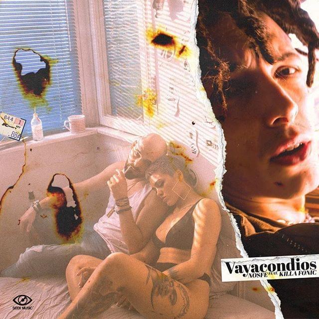 Album cover art for "Vayacondios" by NOSFE & Killa Fonic