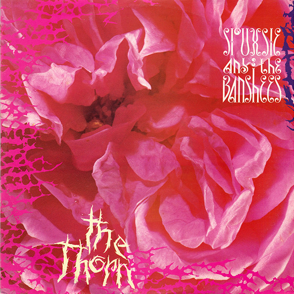 Album cover art for "Red Over White" by Siouxsie and the Banshees