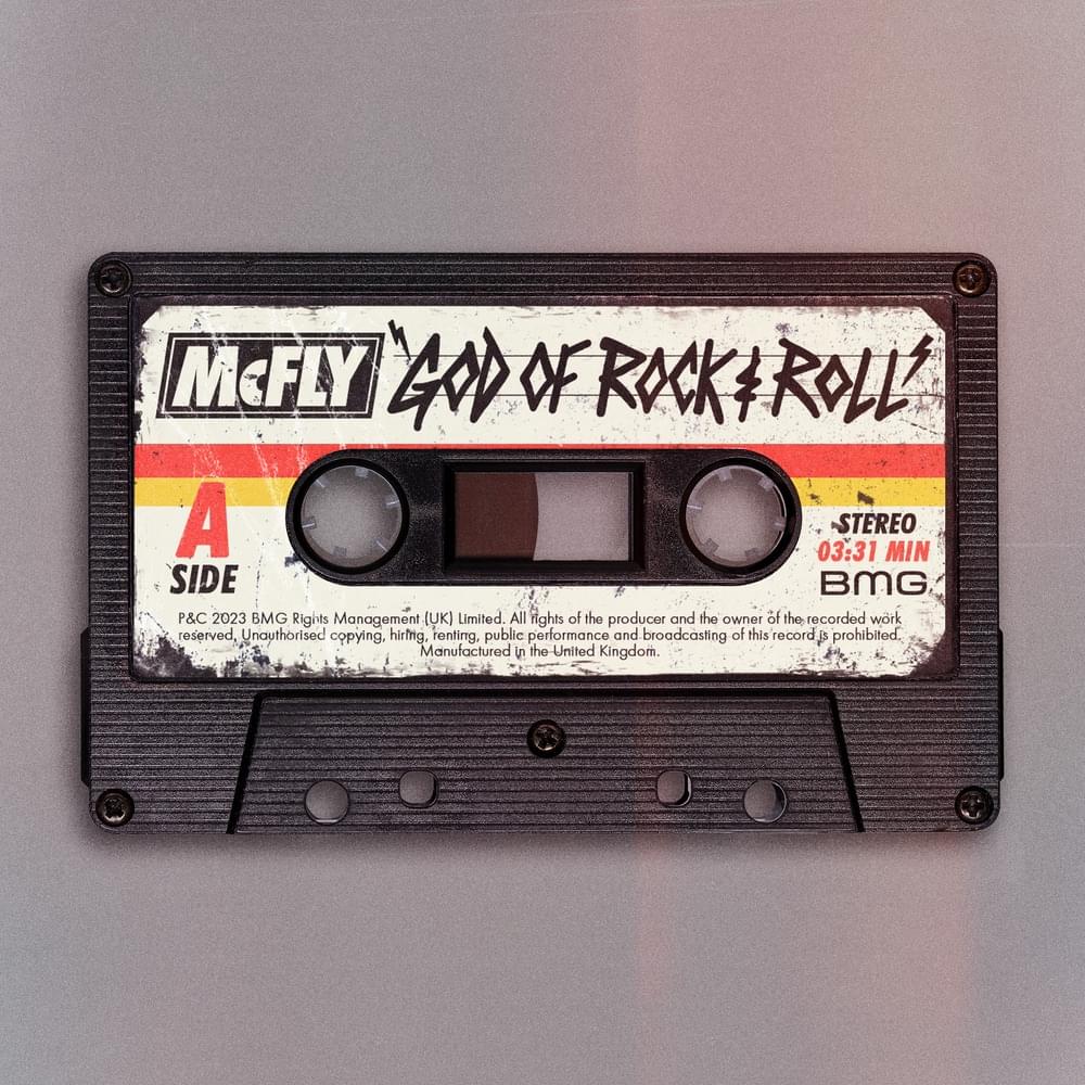 Album cover art for "God of Rock & Roll" by McFly