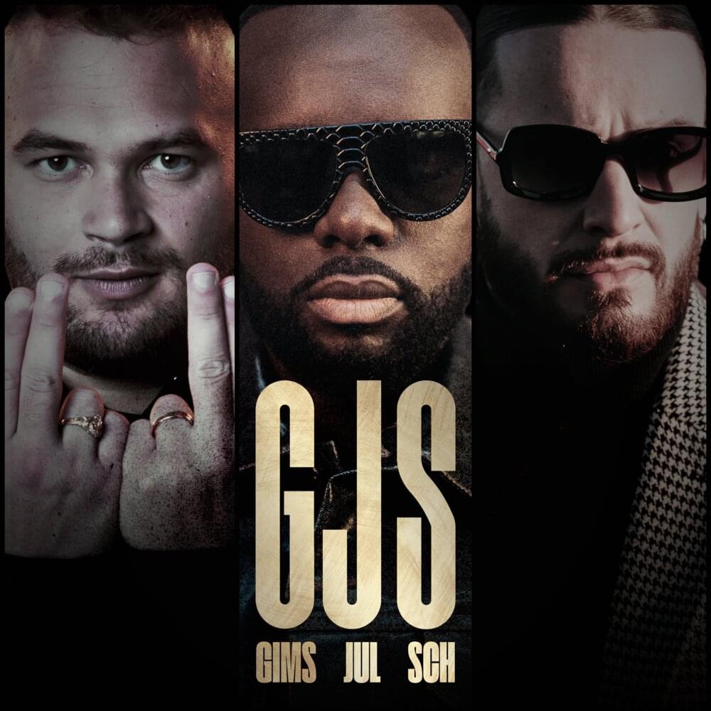 Album cover art for "GJS" by GIMS & JuL & SCH