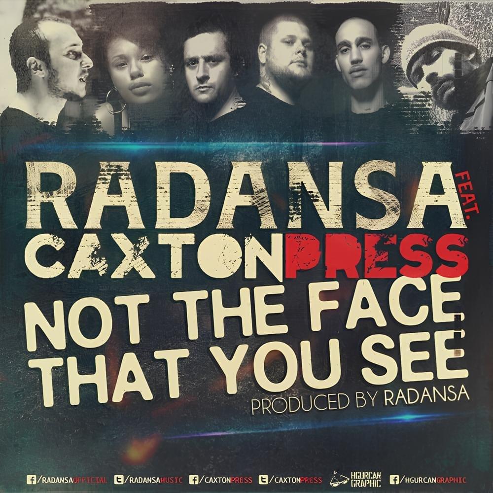 Album cover art for "Not The Face That You See" by Radansa