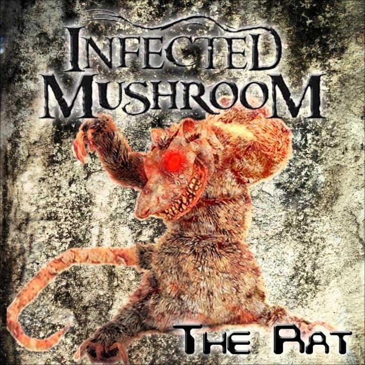 Album cover art for "The Rat" by Infected Mushroom