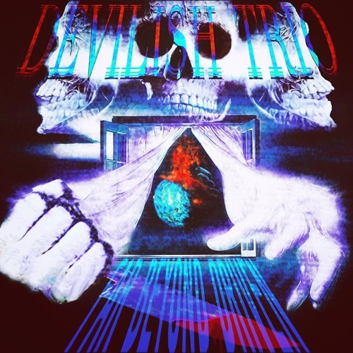 Album cover art for "FAR BEYOND DRIVEN" by DEVILISH TRIO