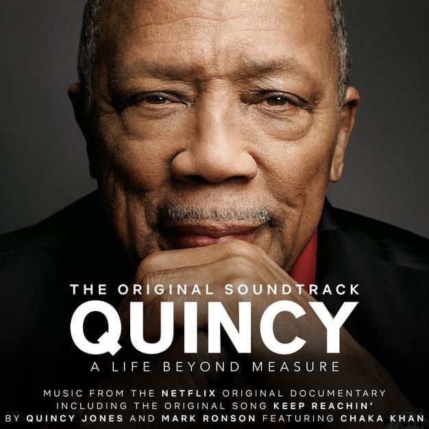 Album cover art for "Keep Reachin’" by Quincy Jones & Chaka Khan